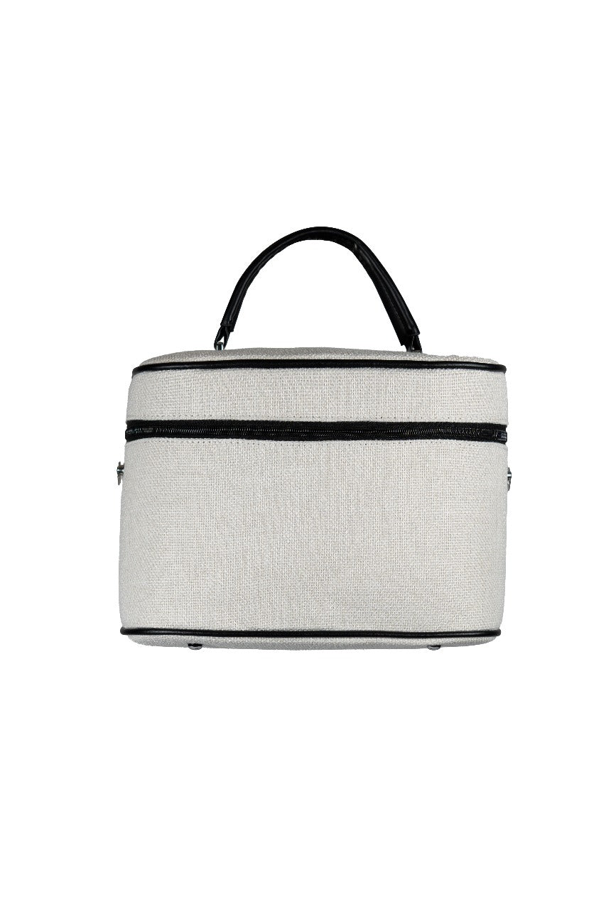 White Makeup Bag