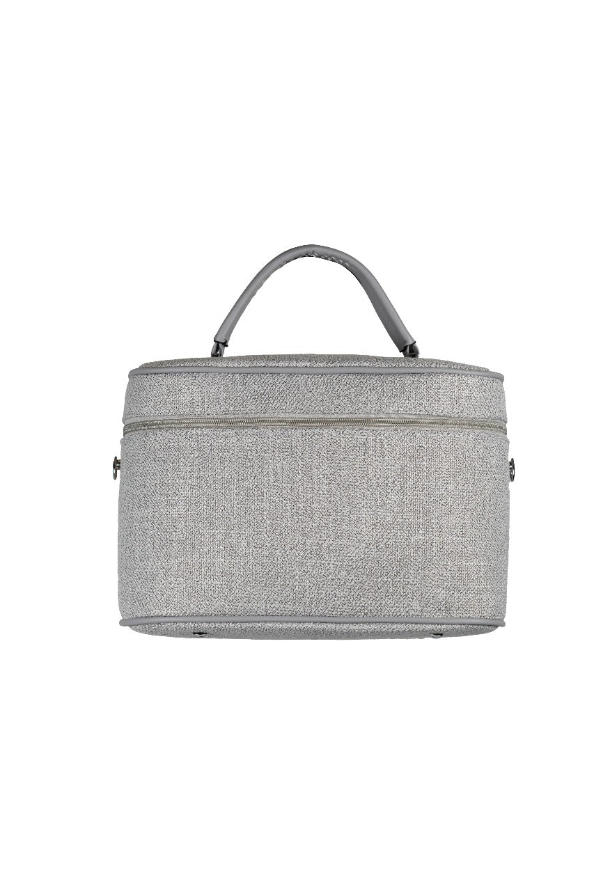 Gray Makeup Bag