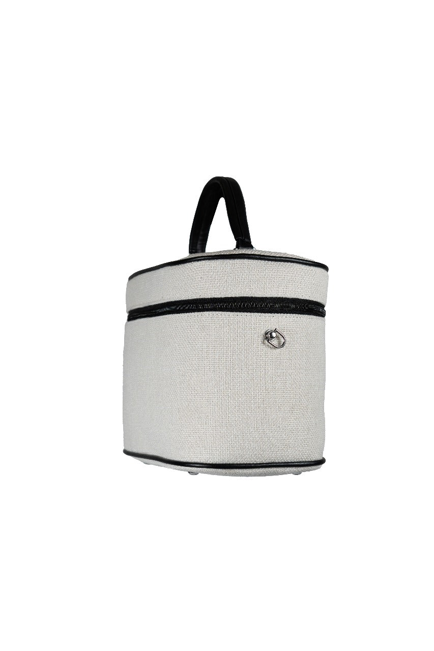 White Makeup Bag