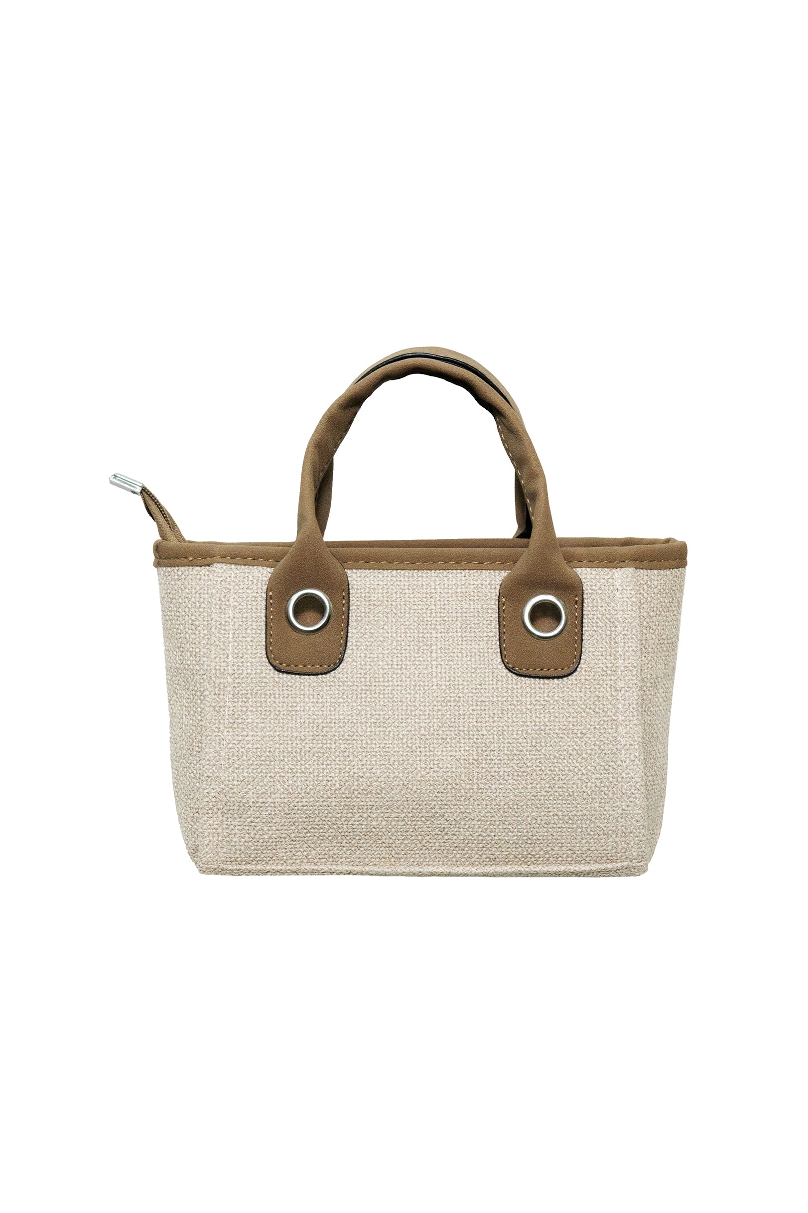 Brown Mini Tote Bag