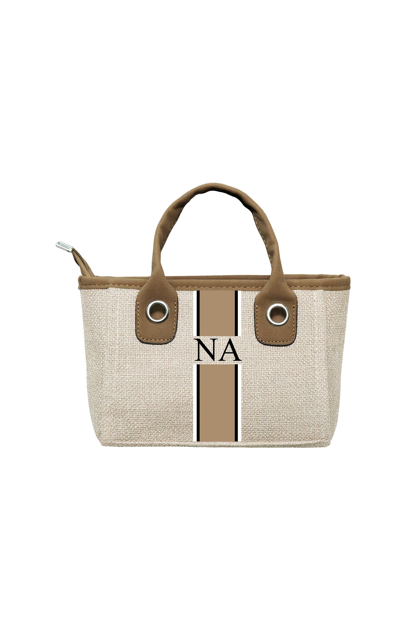 Brown Mini Tote Bag