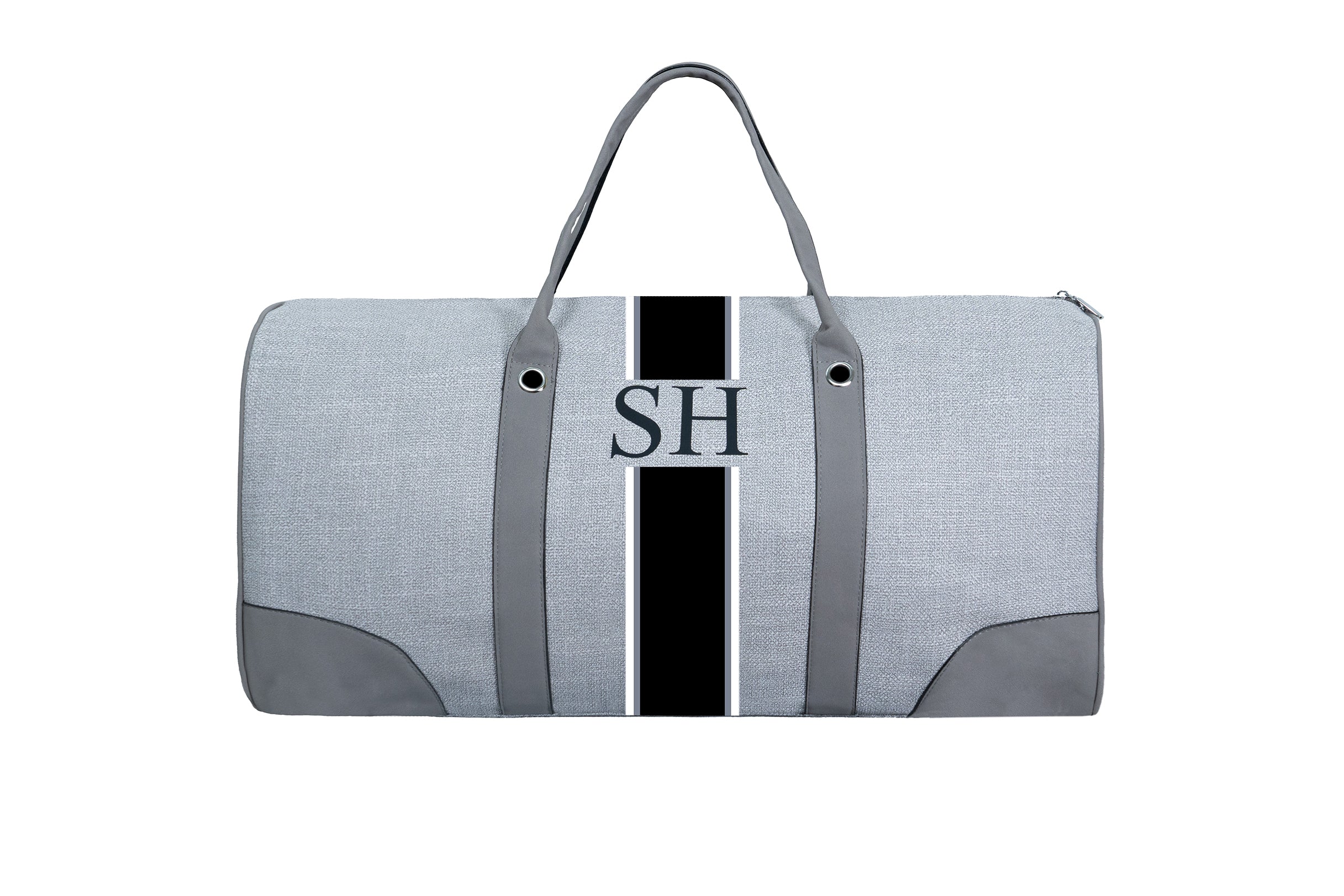 Gray Duffle Bag