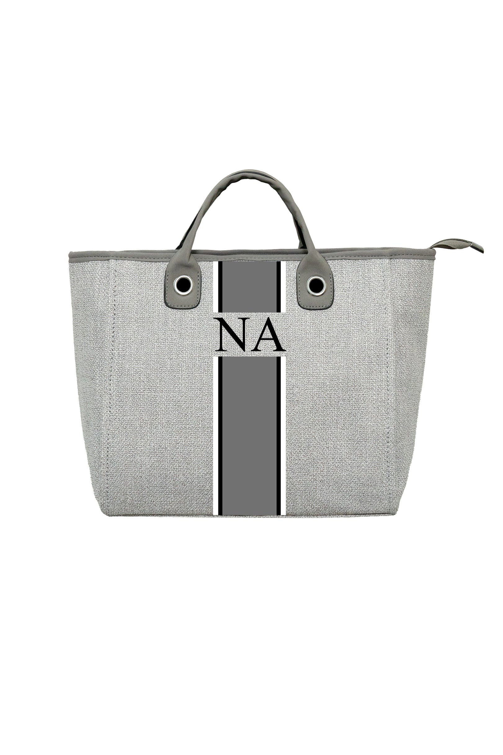 Gray Medium Tote Bag