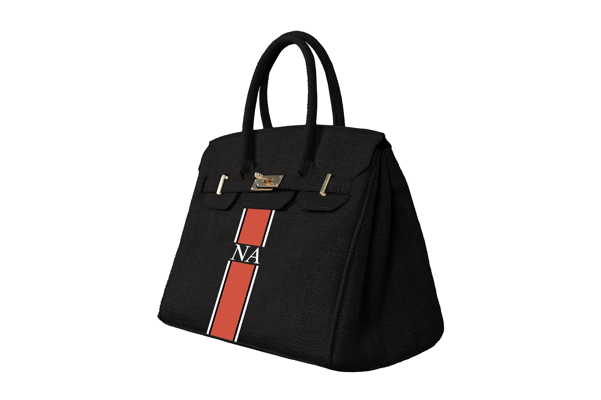 Black Hermi Tote Bag