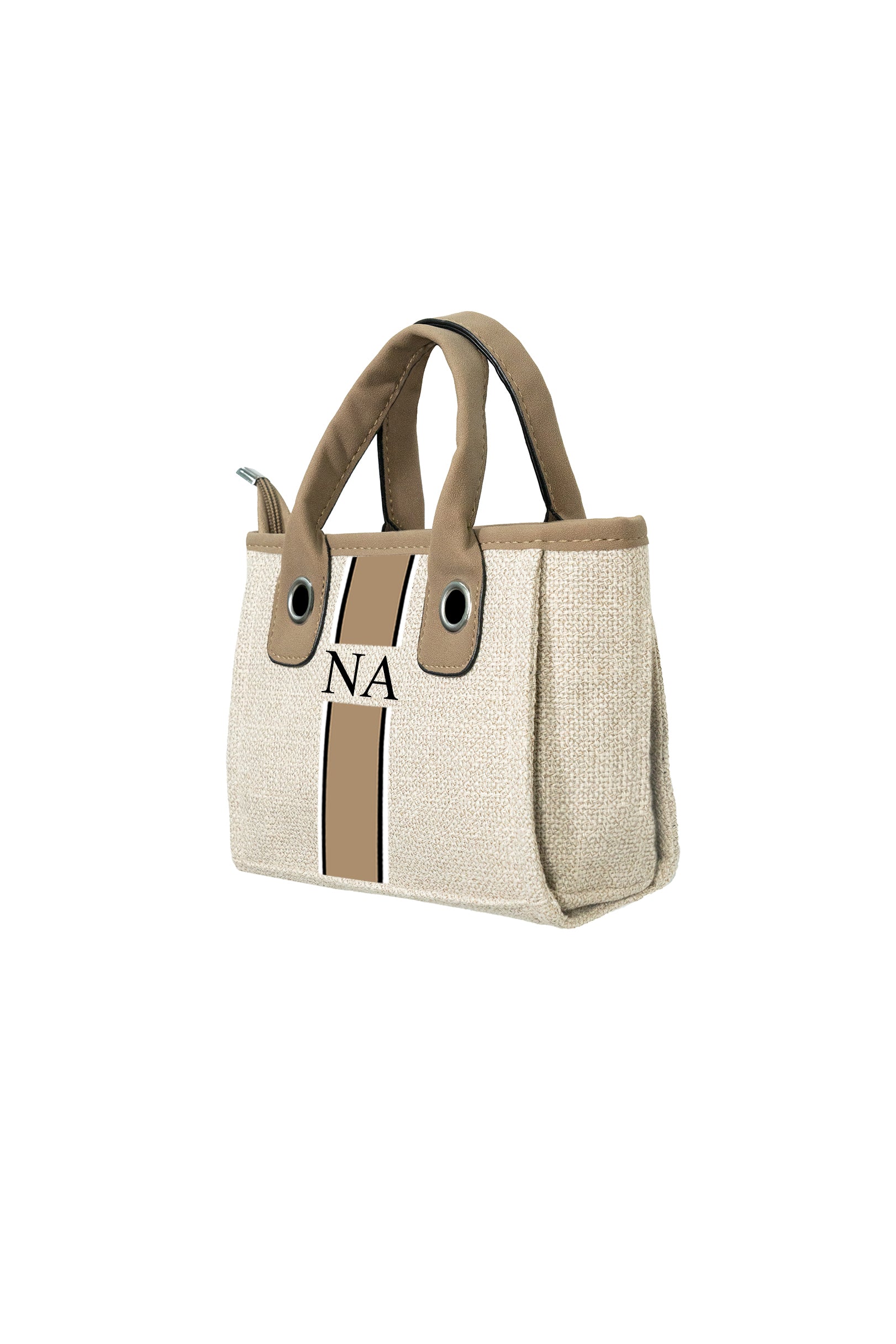 Brown Mini Tote Bag