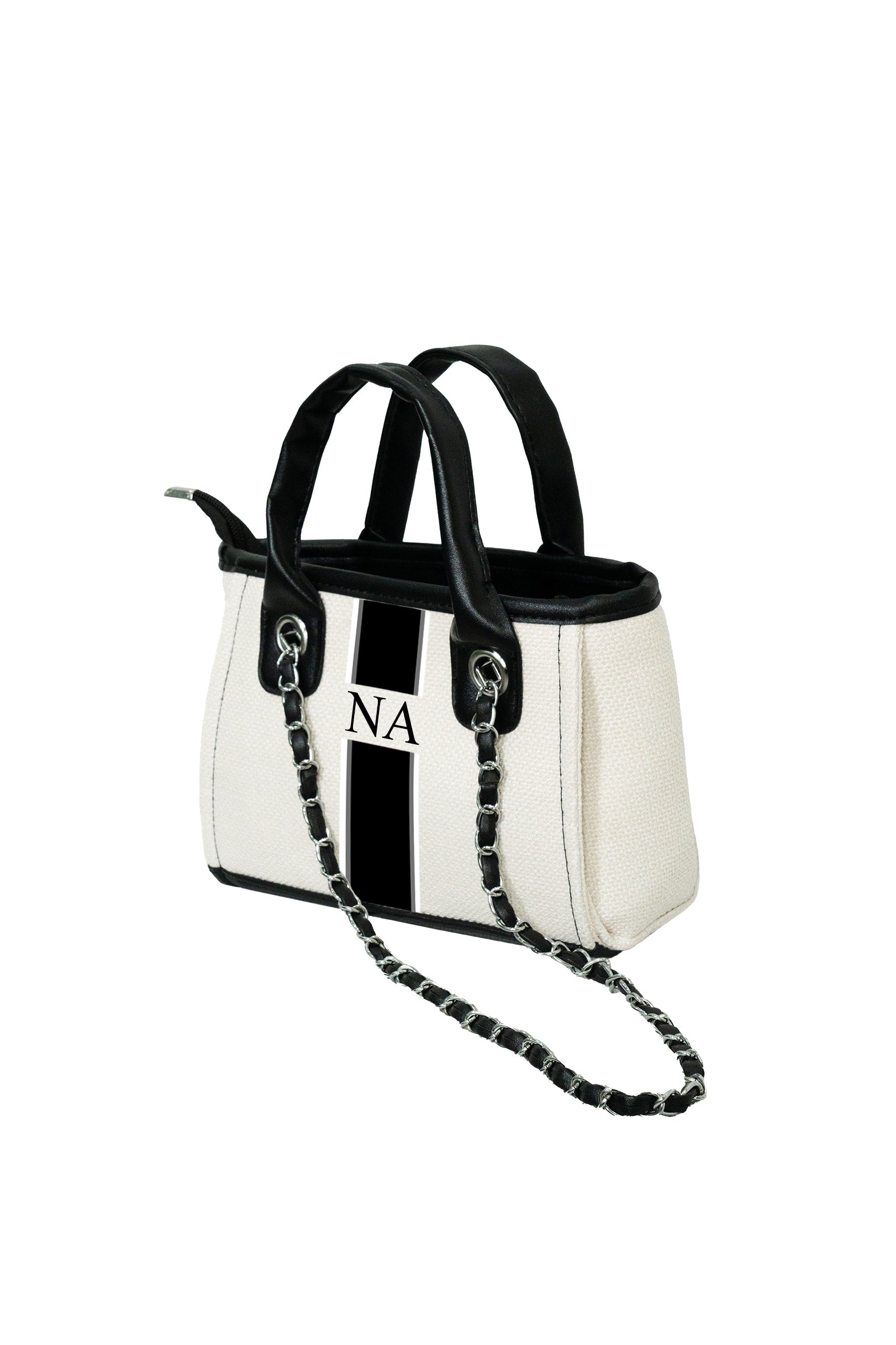 White Mini Tote Bag